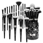 Bueart Design 16Pcs Makeup Brushes Set with Classic Holder,Premium Ultra Soft Professional Make up Brushes for Foundation,Blush,Powder,Highlighter,Contour,Eyeshadow