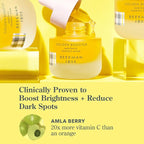 Beekman 1802 Golden Booster Amla Berry Face Serum - Fragrance Free - 1 fl oz - Plant-Based Vitamin C Alternative - Good for Sensitive Skin - Cruelty Free