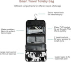 senya Hanging Travel Toiletry Bag Kit Makeup Case Cosmetics Organizer for Men Women