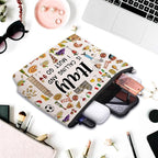 Italy Travel Gift Makeup Bag, Italy Lover Themed Gifts for Traveller Women Friends, Italian Travel Trip Essentials Souvenir, Italian Trip Gifts for Women Party Favors