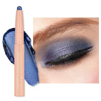Oulac Waterproof Eye Shadow Stick Smooth and Long Lasting, Shimmering Glitter Finish, Blendable Eyes Makeup, Vegan & Cruelty-Free 1.25g, 20 Navy Velvet