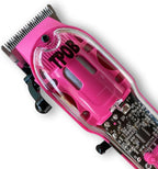 TPOB Slime 2 Candy Edition Barber Hair Clippers for Men 6800 RPM with Matte Pink Case and Taper Blade
