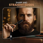 Utopia Care Professional Straight Razor for Men, Barber Straight Edge Razor Safety with 100 Pack Blades, Black