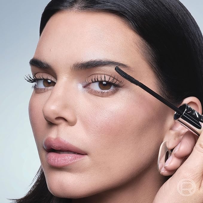 L'Oreal Paris Extensionist Mascara, Lengthening, Volumizing, and Curling Formula For a Lash Extension Eye Makeup Look, Washable True Brown