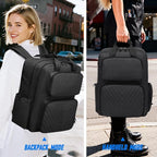 Barber Bag, Large Capacity Barber Case, Travel Hairdresser Organizer Supplies Bag, Hairstylist Backpack for Hair Cutting Tools