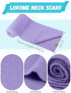 Winter Beanie Hat Scarf Gloves, Warm Fleece Knit Hat Long Scarf Neck Warmer Touch Screen Winter Gloves Set Gifts for Women