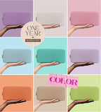 Embla Makeup Bag Travel Cosmetics Pouch and Toiletry Bag, Nylon Zipper Pouch Purse, Cute Make Up Organizer Storage Tote for Women Girls, Waterproof Travel Skincare Case, Small Makeup Bags, Chocolate
