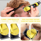 Hair Clippers Set for Men,Hair Clipper Trimmer with LED Display, Professional Cordless Hair Clipper Shaver Beard Trimmer, Hair Cutting Machine for Men, Holiday Gift for Father's Day Gift(with Apron)