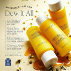 Farmacy Hydration & Barrier Duo - Hydrating Honey Milk Essence (120ml) + Honey Halo Ceramide Moisturizer (50ml) to Soothe, Moisturize & Strengthen Skin for a Healthy Glow