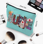 Nurse Gifts for Women Makeup Bag, Gifts for Nurses Female, Nurse Accessories Bag for Work, Nursing Essentials for Nurses, Best New Nurse Gifts Supplies Pouch