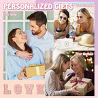Small Cute Initial Preppy Makeup Bag, Personalized Cosmetic Zipper Pouch Toiletry Bags for Traveling, Waterproof PU Chenille Letter Makeup Case Organizer Travel Essentials for Women Girl(Letter O)