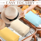 Sanwuta 9 Pcs Makeup Bags Bulk PU Double Zippers Cosmetic Bag Makeup Toiletry Christmas Small Pouch Portable Travel Organizers Case for Women Bridesmaid Party End of The Year(Macaron Colors)
