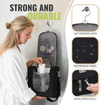 BOACAY Extra Large Hanging Travel Toiletry Bag for Women and Men, Makeup Bag, Bathroom & Shower Organizer Kit for Accessories, Cosmetics, Essentials