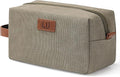Janhavi Personalized Waterproof Toiletry Bag for Men,Gifts for Boyfriend,Toiletry Bag For Shower Caddy,Engraved Initials & Wheat Ear, Mens Toiletry Travel Bag,Travel Essentials for Men(Olive Green J)