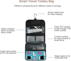 senya Hanging Travel Toiletry Bag Kit Makeup Case Cosmetics Organizer for Men Women