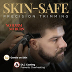 Fagaci Professional Hair Clippers for Men with Superior Precision, Brushless Motor Barber Clippers and Trimmers Set, 5X Longer Sharpness Hair Cutting Kit, Mens Haircut Cordless Clipper for Barber