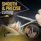 Fagaci Professional Hair Cutting Scissors 6” Super Sharp Thin Blades, 440C Steel for Maximum Precision, Lightweight Hair Shears for Women & Men