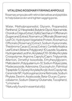 AROMATICA Vitalizing Rosemary Firming Ampoule Serum - Skin Revitalizing Retinol Serum for Face, Moisturizing & Strengthening Skin Barrier (30ml)