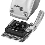 Fagaci Fusion Clipper Ceramic Taper Blade Silver 5X Longer Sharpness