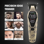 Karrte Professional Hair Clippers and Trimmer Set, 2 in 1 Hair Clippers for Men, Pro Clipper, T-Shaper Trimmer, Cordless Clippers and Grooming Set, Hair Cutting Kit for Gift