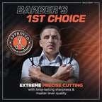 Fagaci Hair Scissors Professional 4.5” 440C Steel for Superior Precision, Extremely Sharp Blades Hair Cutting Scissors for Women & Men, Durable Sharpness Hair Shears for Hair Cutting, Barber Scissors