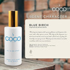 COCO by Stone 5oz All-in-One Spray (Blue Birch) Shake & Spray Formula for Fabric, Pillows, Interiors, Clothing, Home Fragrance Accessories, Room Perfume, Room Deodorizer, Vegan & Cruelty-Free