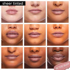 Pure Illumination Light-Up Lip Gloss with LED-Lit Applicator Brush + Side Mirror, Non-Sticky, Moisturizing Hydrating Lip Glosses with Lanolin, Jojoba Oil, & Vitamin E, In the Buff
