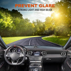 TOYOCO Window Tint Film for Cars 80% VLT 36in x 10Ft Ceramic Window Tints, Blocks 99% UV & IR Rays, Heat Resistant Anti Glare Film for Windshield, Scratch Resistant Sun Shade Auto Tint Roll