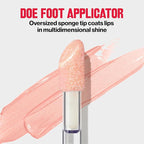 REVLON Super Lustrous Lip Gloss, Non-Sticky, Hydrating, High Shine Finish, 232 Pink Obsessed, 0.13 oz (Pack of 2)