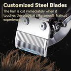 Professional Hair Clippers and Trimmers Set for Men, Cordless Rechargeable Electric Hair Clippers for Hair Cutting, Haircut Clipper for Barber, Men's Gifts for Husband, Barbers, Father