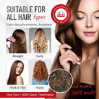 Split-Ender Pro 2 - Original Professional Beauty Tool - Cordless Split End Hair Trimmer for Damaged, Dry, Brittle, Frizzy, Curly or Straight Hair (Red)