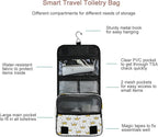 senya Hanging Travel Toiletry Bag Kit Makeup Case Cosmetics Organizer for Men Women