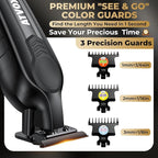 Hair Trimmer for Men, Trimmers for Barbers, Zero Gapped T Liners Clippers, T Blade Trimmer, Line Up Shape Up Edgers Clippers for Men