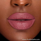 Flori Roberts Luxury Lipstick, Vibrant Lip Makeup for Women of Color or Deeper Skin Tones, Demi-Matte Texture, Hydrates and Conditions Lips