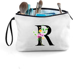 SEAMOON Bridesmaid Proposal Bridal Birthday Unique Gifts for Women Bride Friend Bestie Personalized Travel Make up Cosmetic Bag with Mirror Valentines Mothers Day Christmas Graduation R