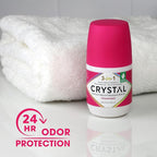 Crystal 3-in-1 BioHealth Deodorant, Unscented, Natural Odor Protection with Aloe & Hyaluronic Acid, Microbiome-Friendly, Moisturizing, Anti-Pollution Formula (2.25 Fl Oz)