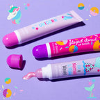 EXPRESSIONS 24pc Lip Gloss Kit - Unicorn Gifts Girls Teens Party Favors Makeup Collection Flavored Fruity Assorted Colors Non Toxic Set