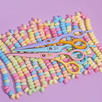 Cricket Shear Xpressions It's All Good 5.75" Professional Hair Cutting Scissors - Barber Scissors, Japanese Stainless Steel for Stylists and Home Use, It's The Dopamine For Me, Pink