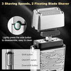 Hair Clippers for Man T-Blade Trimmer Nose Hair Trimmer Electric Shaver Set, Professional 4 in 1 Barber Clippers Set for Haircut, Men’s Grooming Kit with LCD Display, Ideal Gift for Him