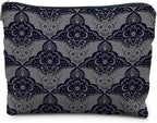 Gothic Makeup Bag - Halloween Bat Spider Witchy Gifts for Women - Goth Witch Stuff