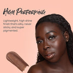 The Lip Bar - Lip Gloss, Extra (Brown Shimmer) 8-Pack - Gloss Up Sheer Finish - Smooth, Not Sticky Formula - Coconut Oil, Olive Oil, Argan Oil & Vitamin E - Vegan & Cruelty Free - .30 fl oz