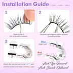 Bepholan Soft Magnetic Lashes with Applicator,No Glue Needed Reusable Magnetic Eyelashes Natural Look Easy to Wear and Remove Waterproof Cruelty-free False Eyelashes（RC01）