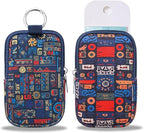 COOKOOKY 2 Pack Hand Sanitizer Spray Case Compatible with Touchland, Hand Sanitizer Holder, Mini Zippered Pouch, Small Makeup Bag for Women Friends Girls Gifts Idea