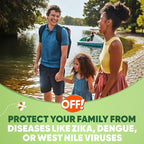 OFF! Deep Woods Insect Repellent Aerosol, Dry, Non-Greasy Formula, Bug Spray with Long Lasting Protection from Mosquitoes, 4 oz