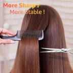 Professional Hair Cutting Shears -SUS440C Stainless Steel Barber Scissors with Ergonomic Handle,Ultra Sharp Blades for Salon (Modern, 5.5)