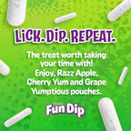 Wonka Fun Dip, Assorted Flavor Party Pack, 0.43 Ounce Packets (48 Count)