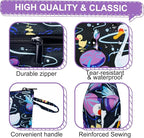 Gloppie Makeup Bag Cute Sunscreen Bag Travel Cosmetic Bag Must Have Purse Essentials Swans