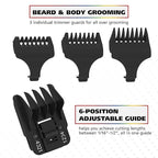Wahl USA Pro Series Platinum Corded Clipper & Corded Trimmer for Home Haircutting with Color Coded Guide Combs – Model 79804-100
