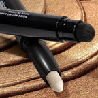Cream Waterproof Hypoallergenic Eyeshadow Stick, long wear Metallic Glitter Matte Eye Shadow Pencil With Makeup Brush, Eye Brightener, 20 Marble Shimmer