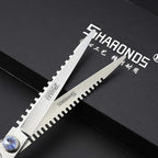 Professional Japanese Hairdressing Scissors - Slim Design, 7 Inch, 2 Pieces (Men & Women)